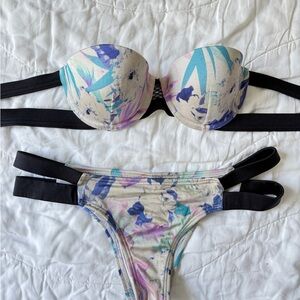 Victorias Secret - Floral Print Women's Swimwear Set